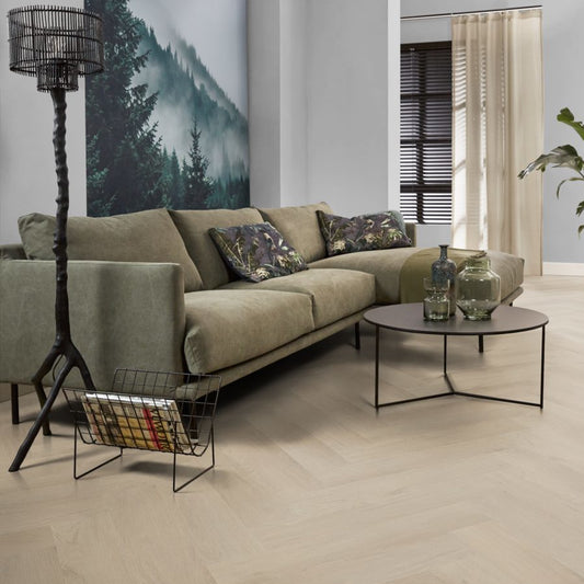 Ambiant Spigato Navaro Visgraat Silent klik (Beige)