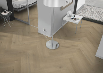 Belakos Attico visgraat XL 87 | Rigid Click | Bruin