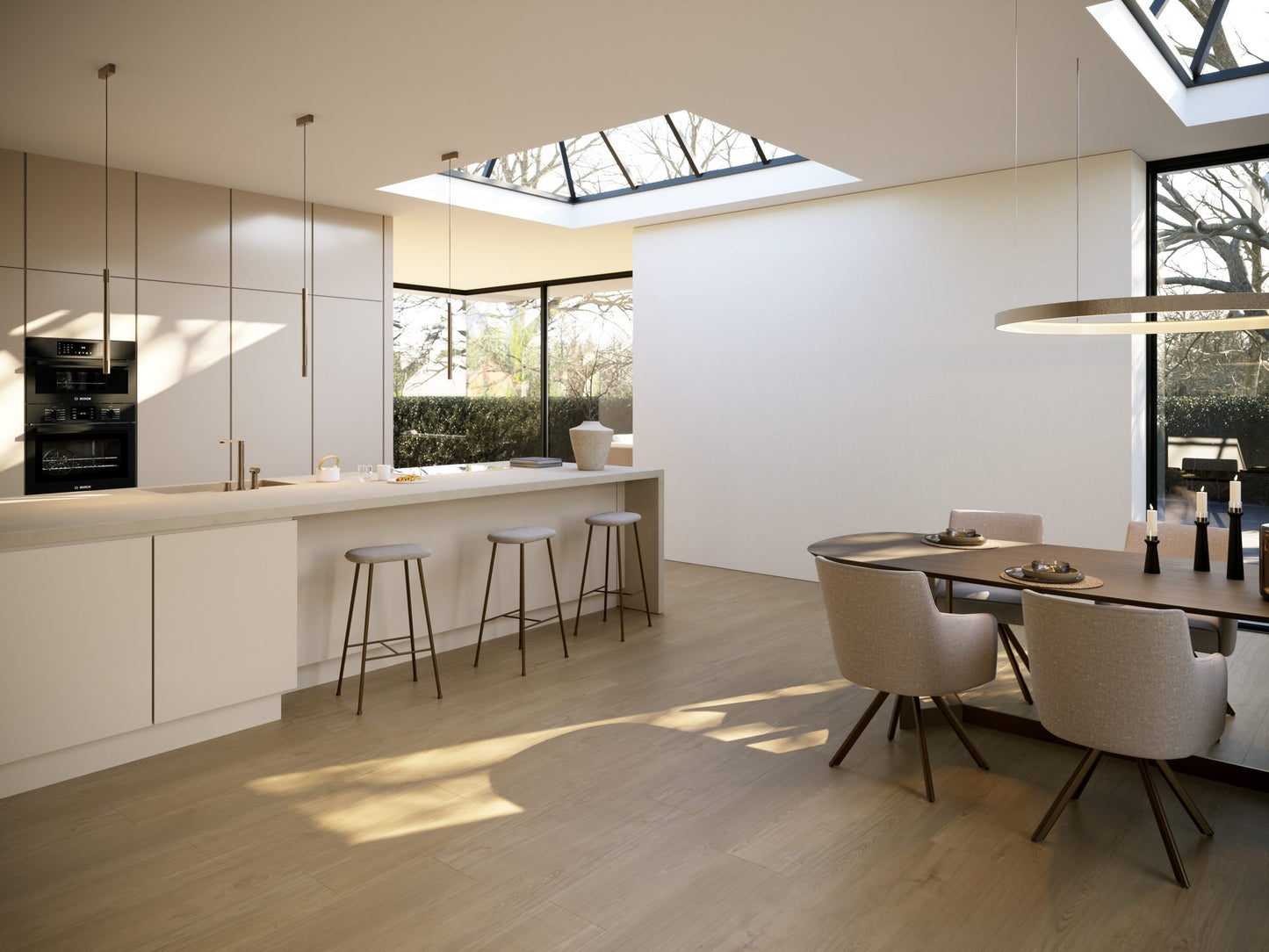 Belakos Portico 540 | Rigid Click | Beige