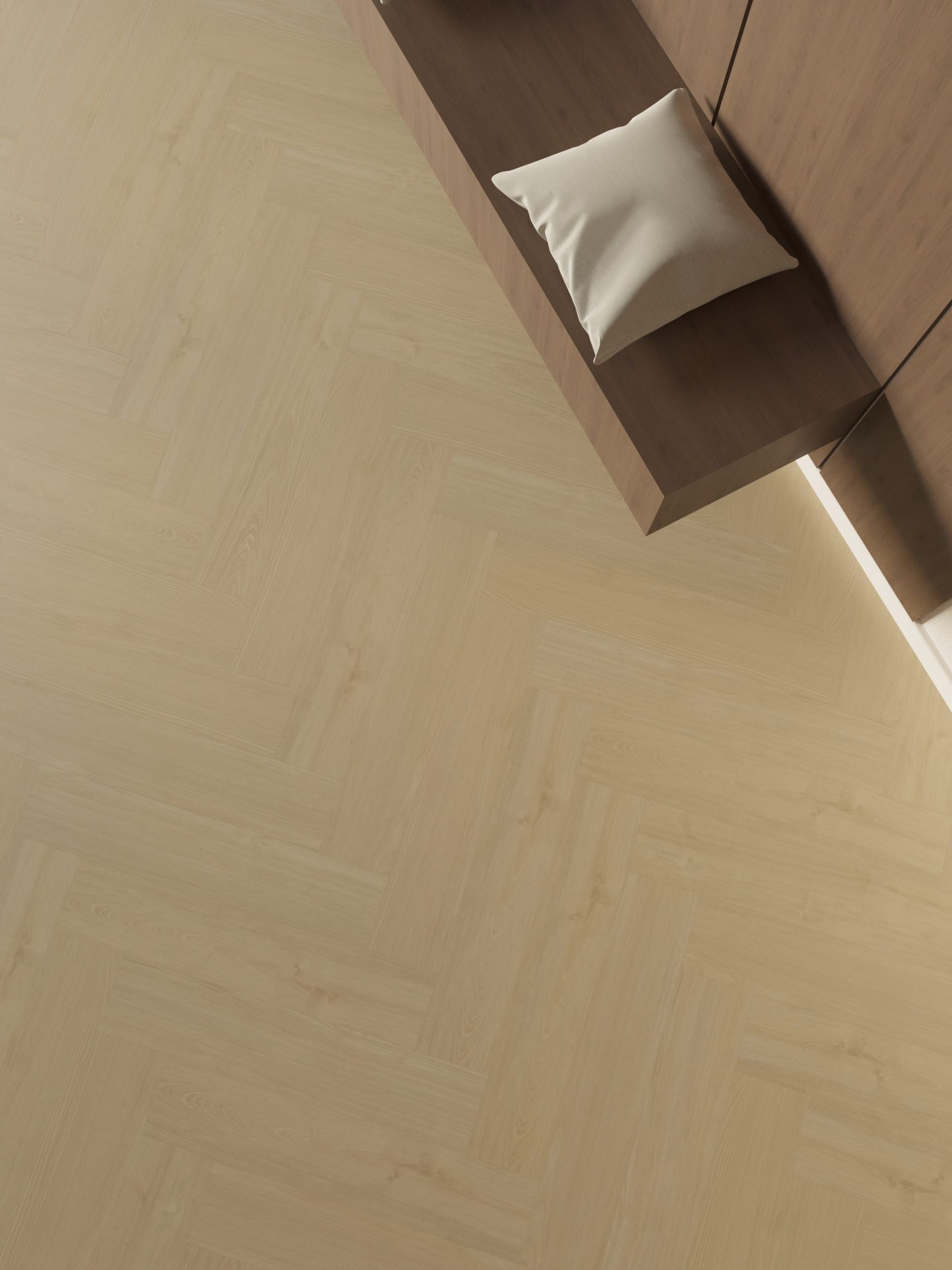 Belakos Portico visgraat XL 57 | Rigid Click | Beige