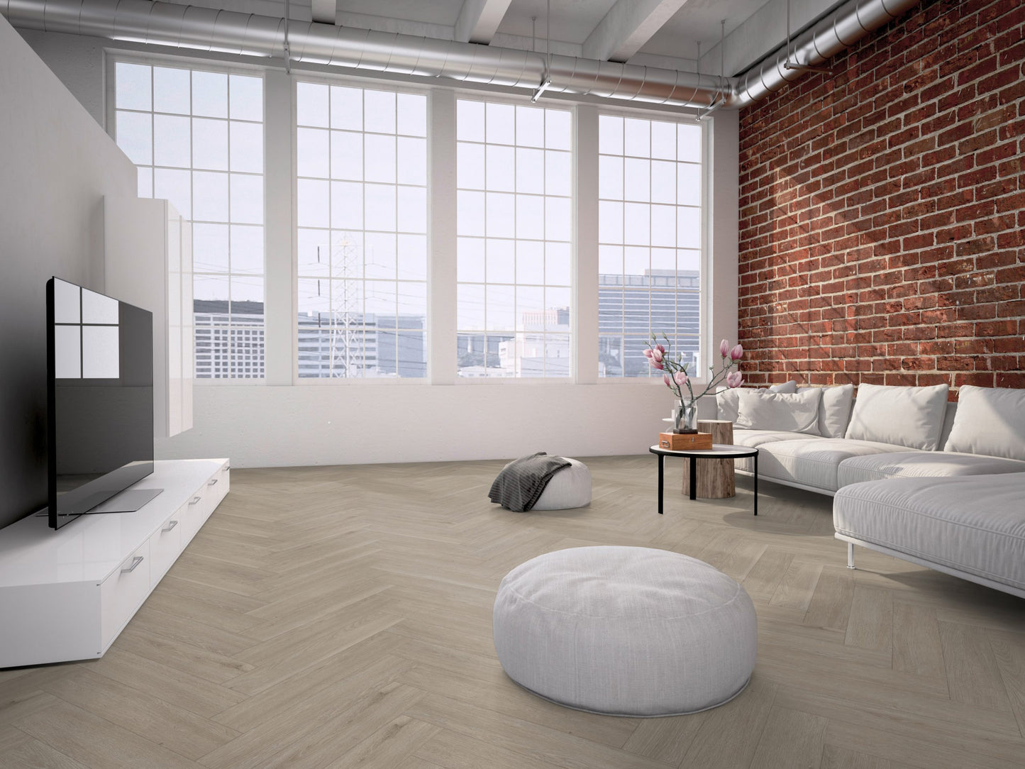 Belakos Rustico visgraat 60 | Bruin