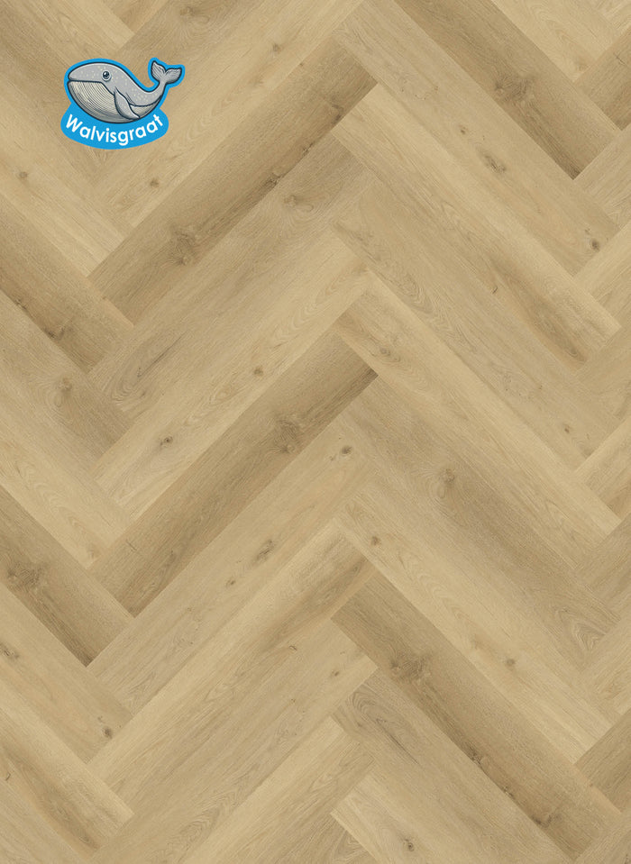 Gelasta Vario Walvisgraat Rigid Click Prestige Oak Light