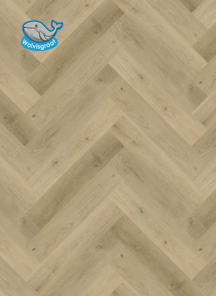 Gelasta Vario Walvisgraat Rigid Click Prestige Oak Smoked Light
