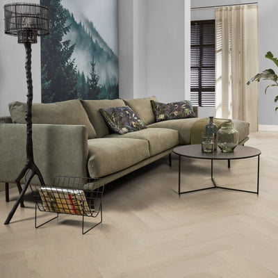 Ambiant Spigato Navaro Visgraat Silent klik (Beige)