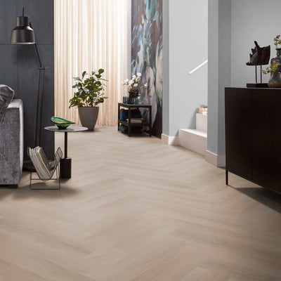 Ambiant Spigato Navaro Visgraat Silent klik (Dark Oak)