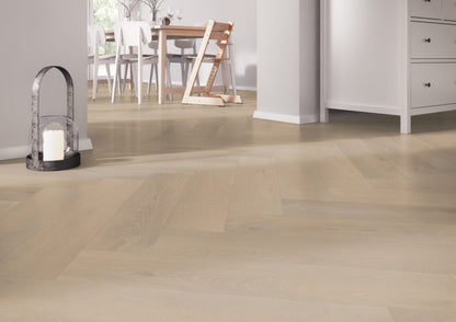 Belakos Palazzo visgraat XL 74 | Rigid Click | Bruin