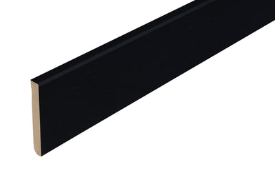 Co-pro gelakte plint zwart 100x12