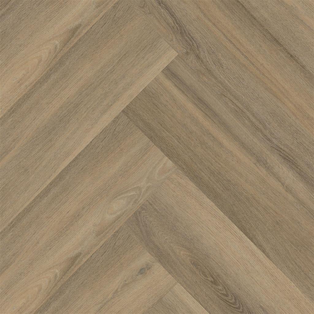 Ambiant Spigato Visgraat Silent Rigid Click (Light Brown)