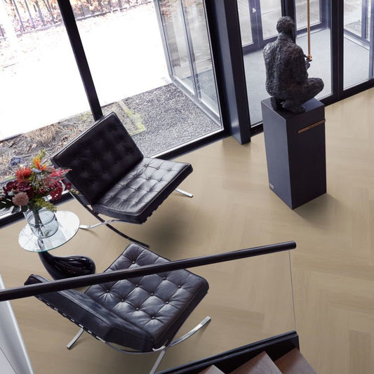 Ambiant Spigato Estino Visgraat Silent Rigid Click (Warm oak)