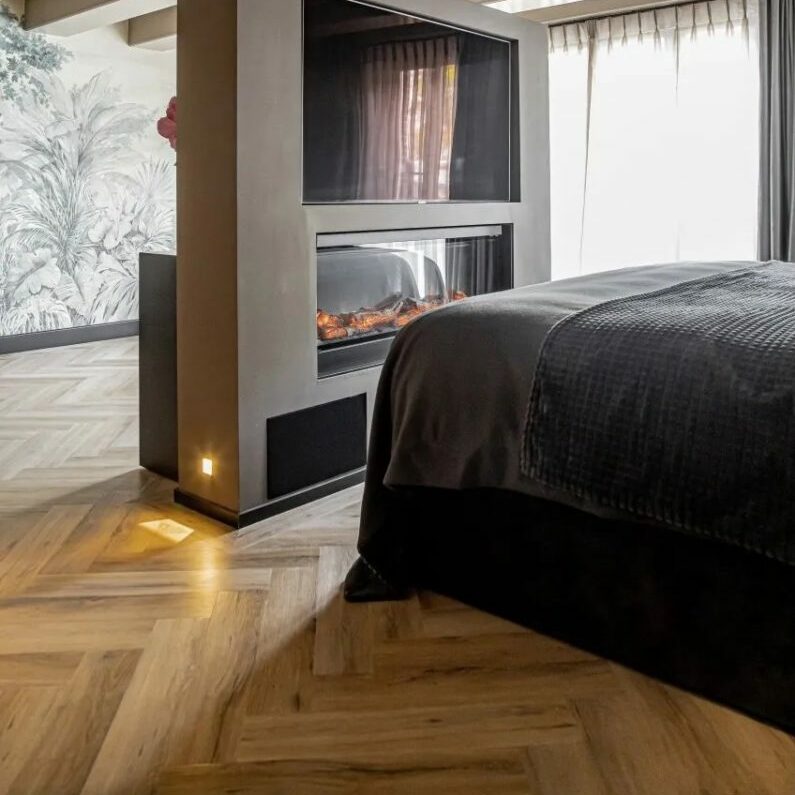 Gelasta City Visgraat Smoked Oak Light