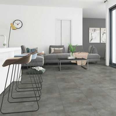 Gelasta Grande Rigid Rigid Click Concrete Grey